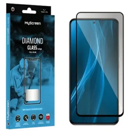Закаленное стекло MS Diamond Glass Edge FG для Sam Xcover7 черное Full Glue