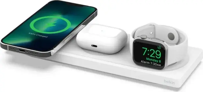Wireless charging pad MagSafe 3in1 white