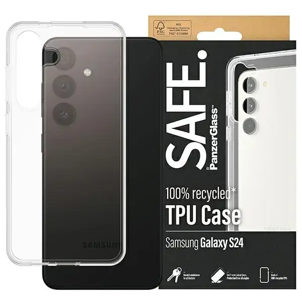 SAFE by PanzerGlass Sam S24 S921 Hardcase przezroczysty|transparent SAFE95672