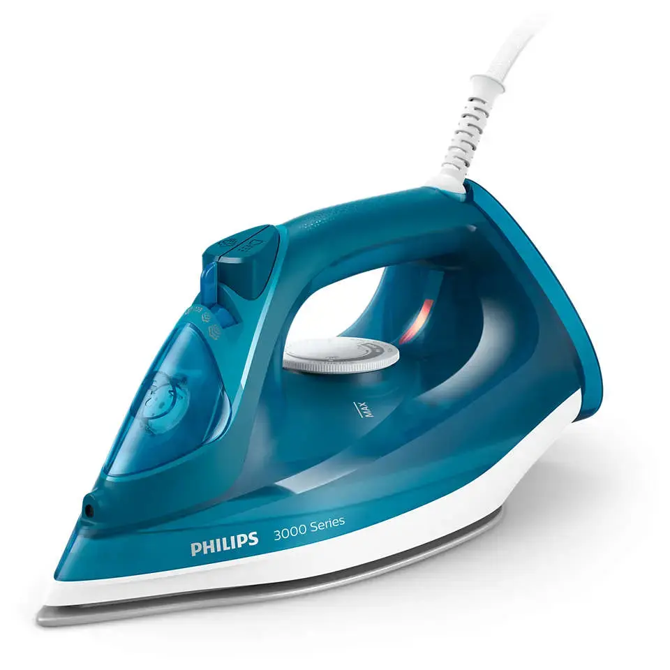PHILIPS 3000 series Steam iron, 2600W, teal