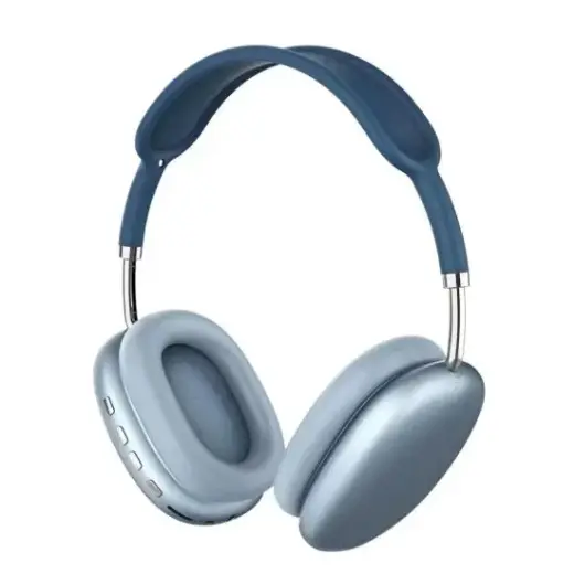 Goodbuy P9 Noise canceling wireless headsets | bluetooth 5.0 | blue