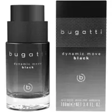 Bugatti Dynamic Move Black (EDT) tualetes ūdens vīriešiem 100 ml