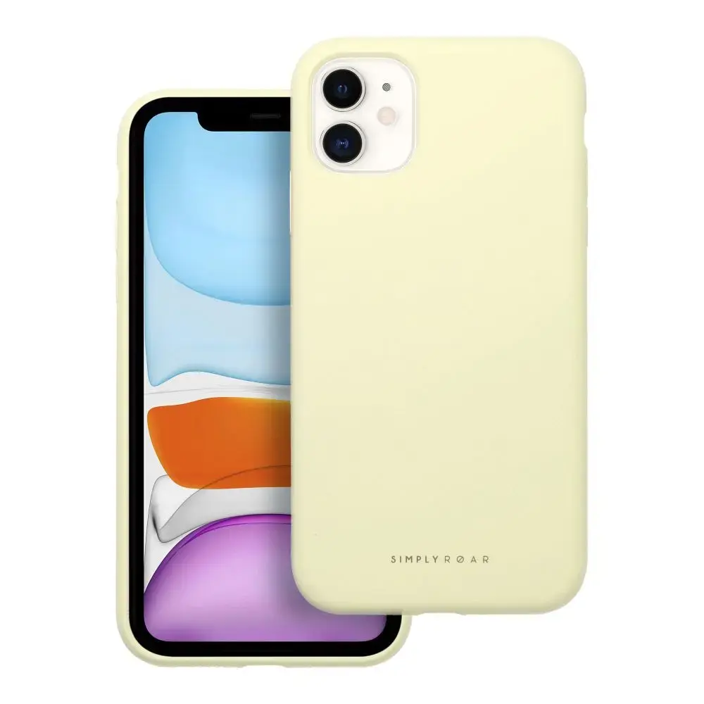ROAR CLOUD SKIN maciņš telefonam iPhone 11 dzeltens