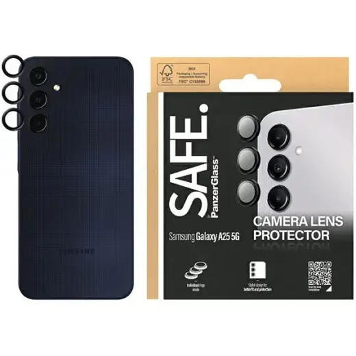 SAFE by PanzerGlass Sam A25 5G Hoops Camera czarny|black SAFE95682