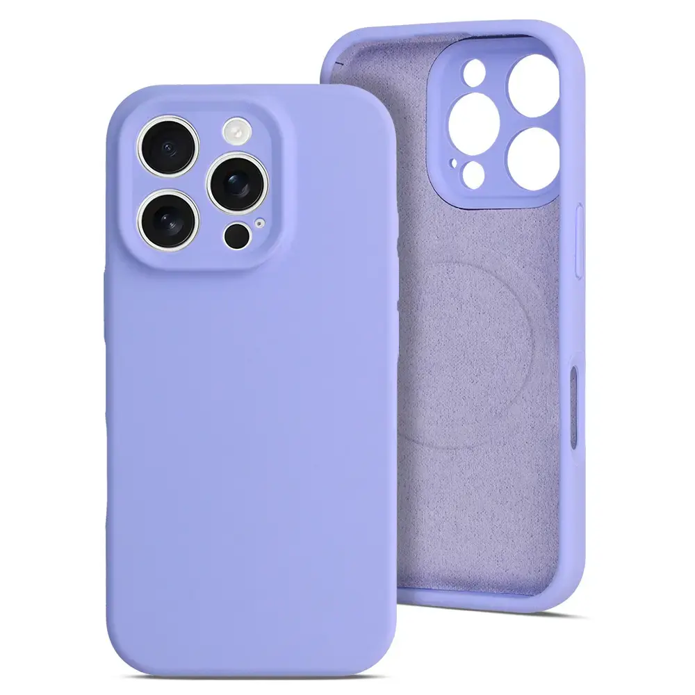 MagColor Pure maciņš telefonam iPhone 16 Pro Max violets