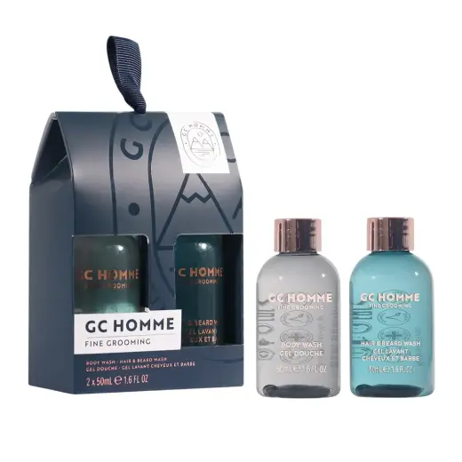Set The Luxury Bathing Company: GC Homme, Cleansing & Refreshing, Shower Gel, For All Skin Types, 50 ml + GC Homme, Citrus & Aromatic, Shower Gel & Shampoo 2-In-1, 50 ml