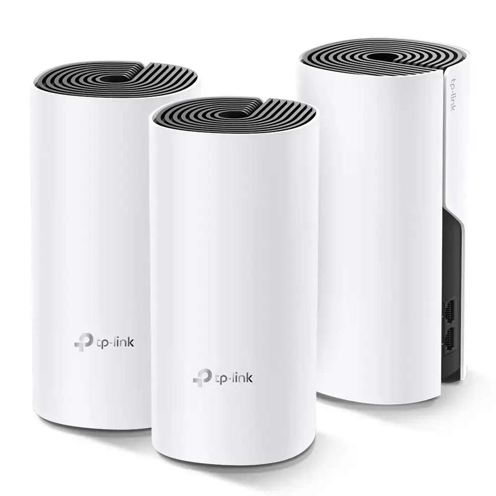 TP-Link Deco M4 3-Pack | WiFi Router | MU-MIMO, AC1200, Dual Band, Mesh, 4x RJ45 1000Mb|s