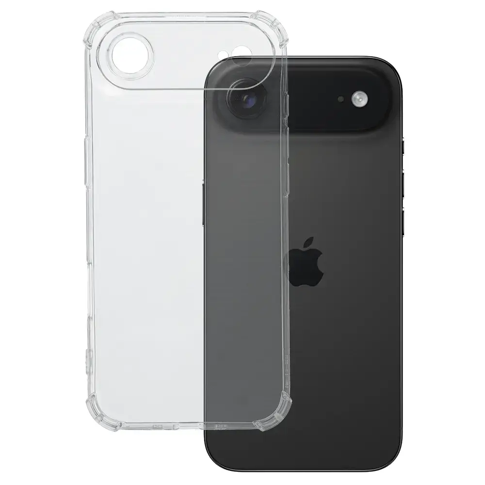 Clin Anti Shock 1.5mm maciņš telefonam iPhone 17 Air caurspīdīgs