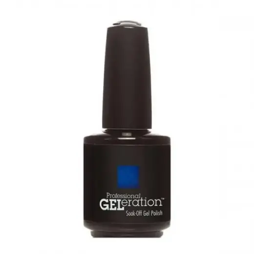 Jessica, GELeration Colours, Semi-Permanent Nail Polish, GEL-985, Blue Lagoon, 15 ml