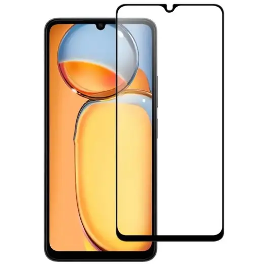 HOFI Fusion täisliimiga 5D karastatud klaas raamiga telefonile Xiaomi Redmi 13 | Xiaomi Redmi 13C | Xiaomi Poco C65, must
