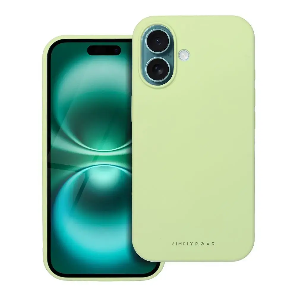 ROAR CLOUD SKIN maciņš telefonam iPhone 16 zaļš