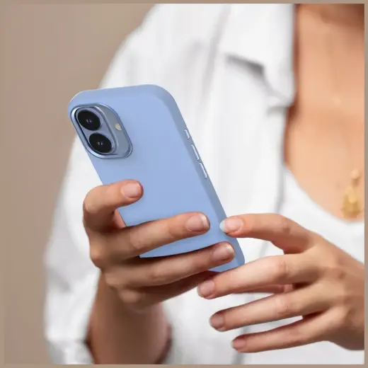 Araree Typo Skin M MagSafe Case for iPhone 17 Air Blue Фото num
