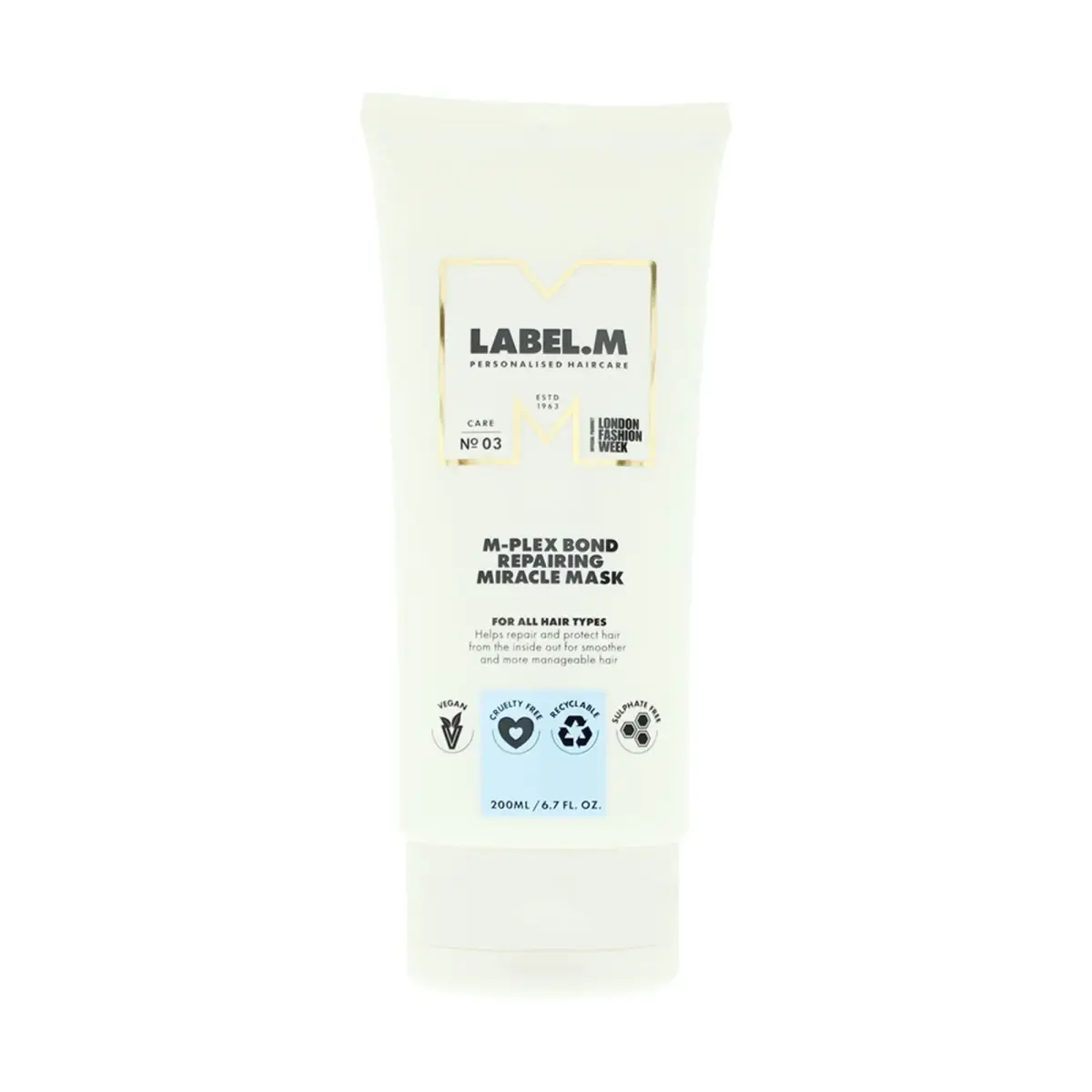 Label.M, M-Plex, Hair Treatment Cream Mask, Bond Repair, 200 ml