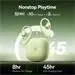 Baseus Bass BF1 Pro Eli Sport 2 True Wireless Earphones Natural Green