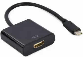 Adapteris Gembird USB Type-C Male - HDMI Female 4K@60Hz 15cm Black