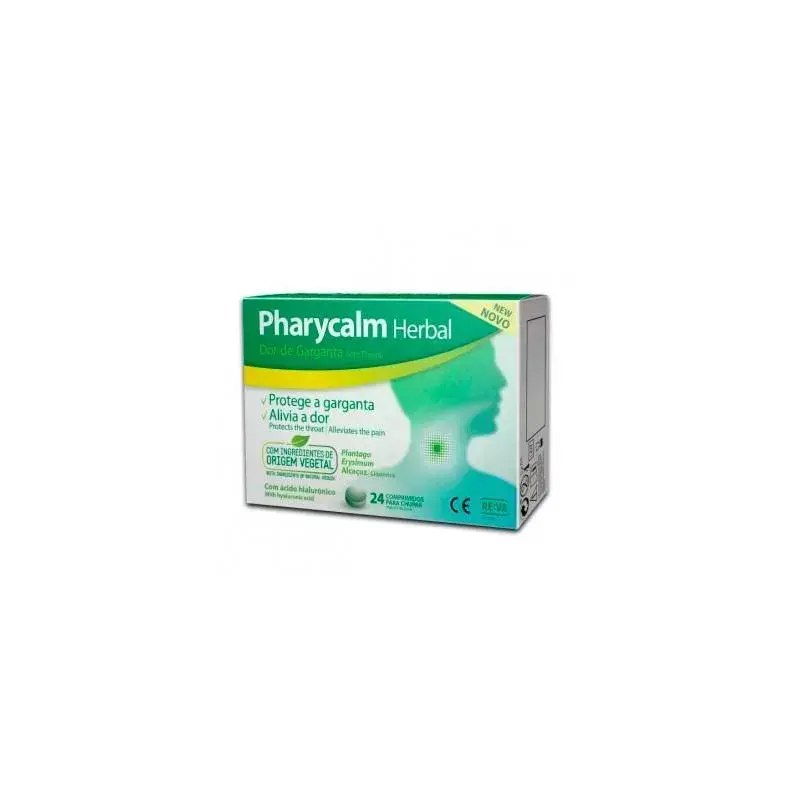 REVA Pharycalm Herbal Sore Throat 24 Tablets