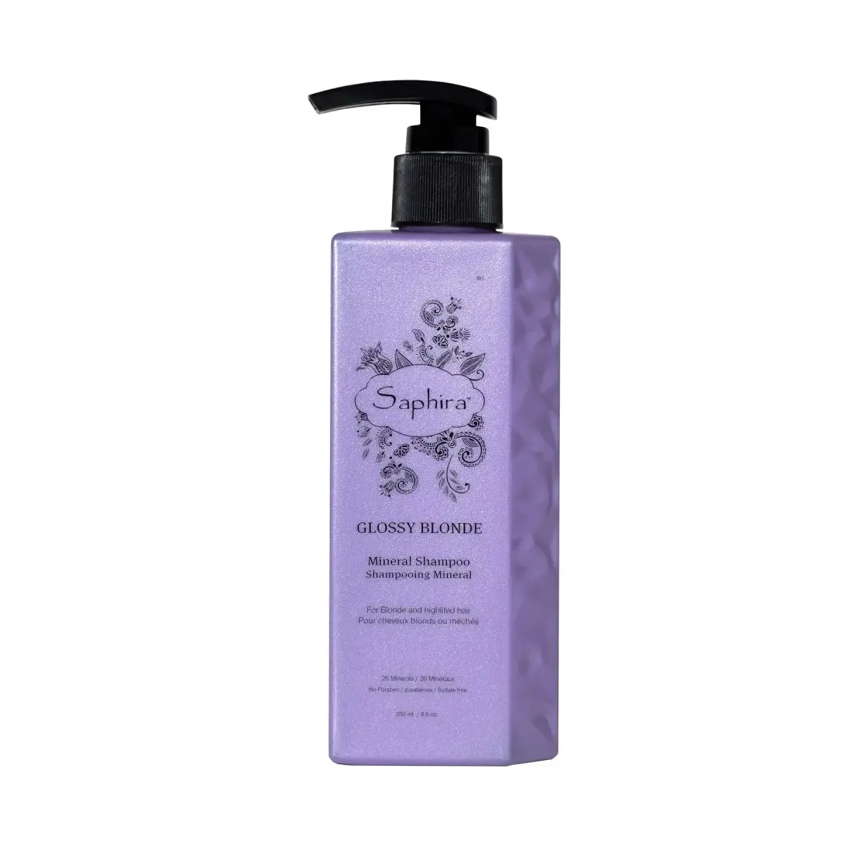 Saphira, Glossy Blonde, Rich In Minerals, Hair Colour Shampoo, For Blonde Hair,  Blonde, 250 ml