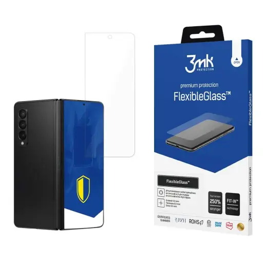 3mk FlexibleGlass™ tempered glass for phone Samsung Galaxy Z Fold 5 (Front)
