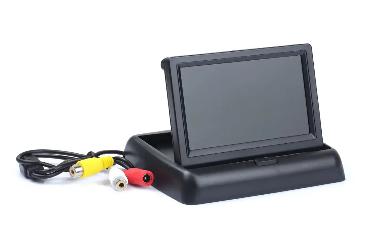 Parking assistant system TFT02 4,3" with HD-305-LED 4 sensors silver