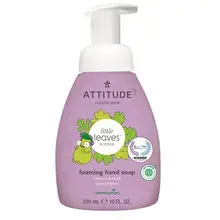 Attitude Dětské pěnivé mýdlo na ruce Little Leaves s vůní vanilky a hrušky 295 ml