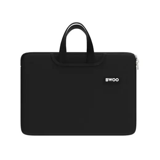 BWOO neoprene laptop bag 15" black