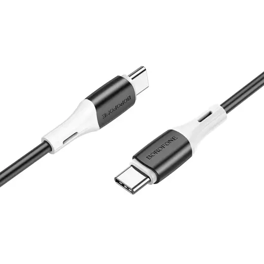 Borofone BX79 data transfer and charging cable | USB-C to USB-C | 60W | 1m | black