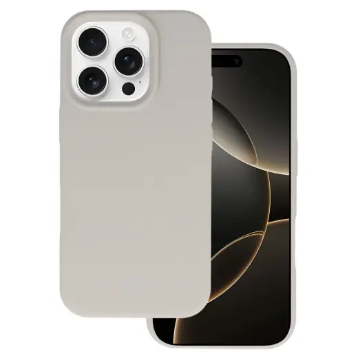 Tel Protect Silicone Premium telefoni ümbris iPhone 16 Pro hall