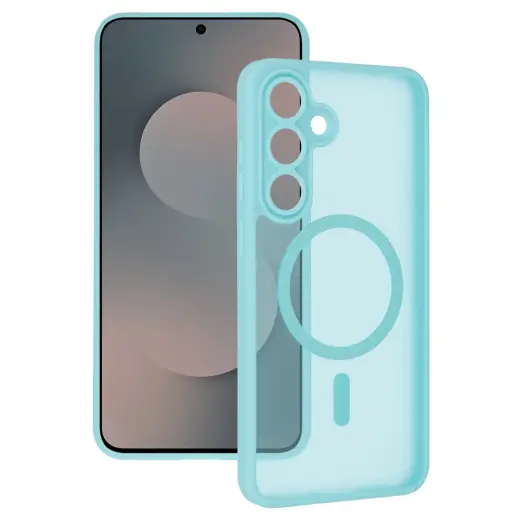 Tel Protect Aura Matte telefoni ümbris MagSafe toega Samsung Galaxy S25 FE (S731) roheline