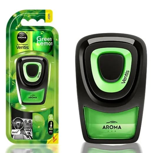 Car air freshener AROMA VENTIS LEMON GREEN