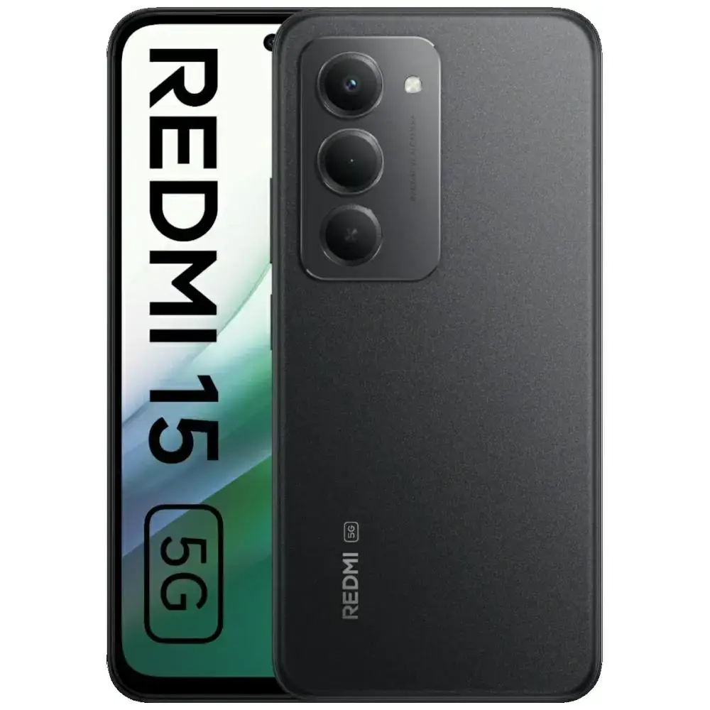 Smartfon Xiaomi Redmi 15 5G 4|128GB       czarny