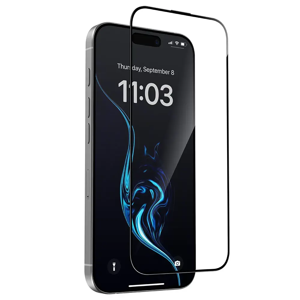 Benks Ultra Shield HD защитное стекло для Iphone 16 Pro Max черный