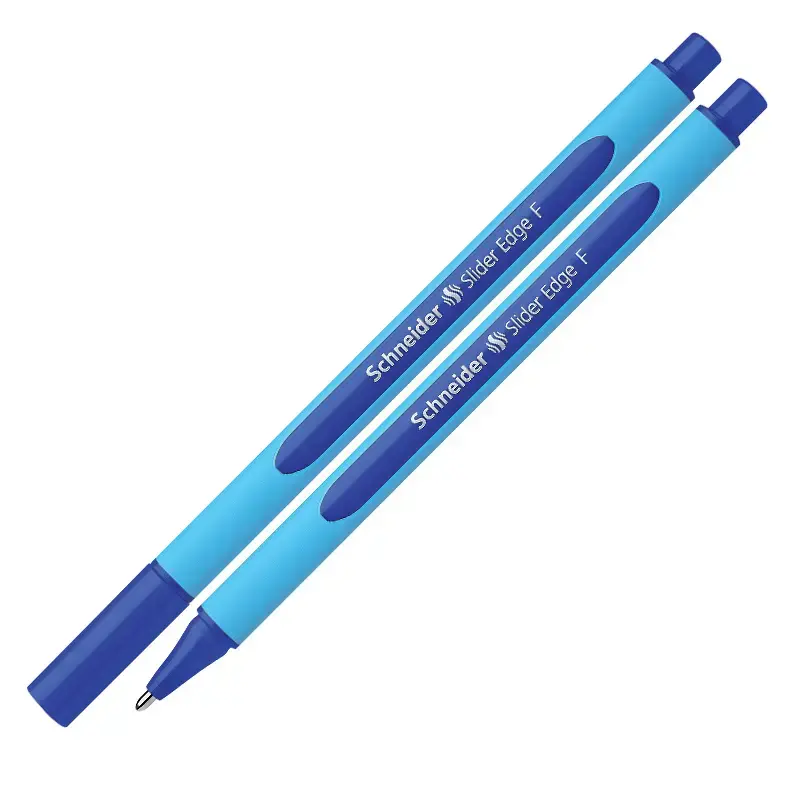Lodīšu pildspalva SCHNEIDER SLIDER EDGE 0.5 mm, zils korpuss, zila tinte