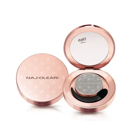 Naj Oleari, Colour Fair, Eyeshadow Powder, 19, Starry Silver, 2 g