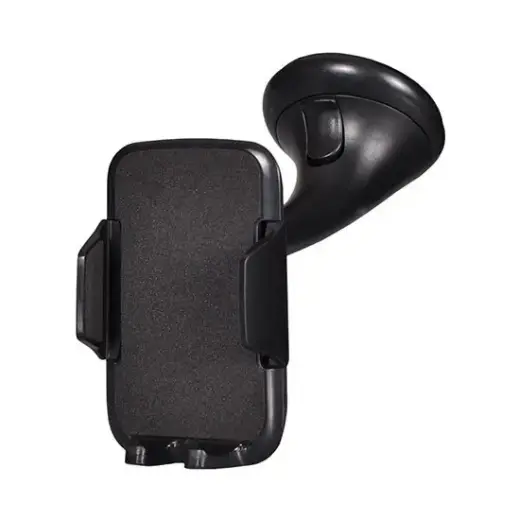 K500 automatinis automobilinis telefono laikiklis juodas