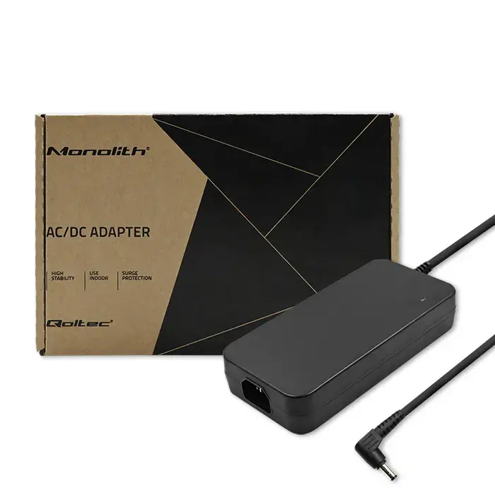 Qoltec Power adapter for laptop Asus 150W | 19.5V | 7.7A | 5.5*2.5 | +power cable
