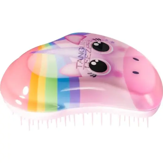 256485 the Original Mini Detangling Hair Brush - No. Rainbow the Unicorn