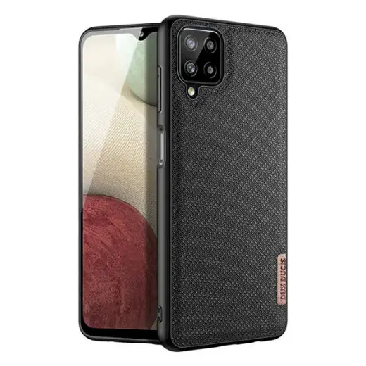 Dux Ducis Fino case high quality and protect for Samsung A125 Galaxy A12 black