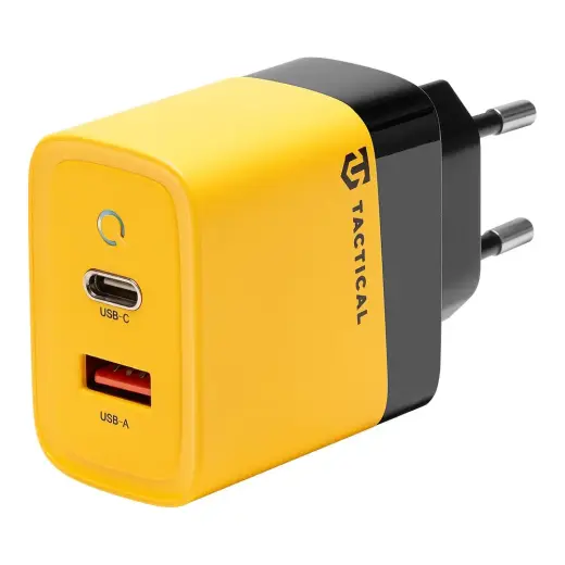 Tactical Microgrid travel charger | 45W | GaN | yellow