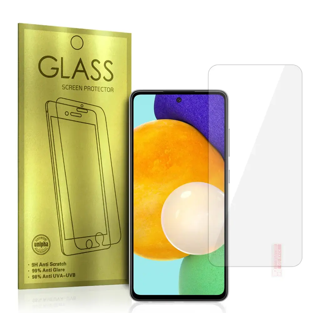 Toptel Gold tempered glass for Galaxy A52 4G | Galaxy A52s 5G phone