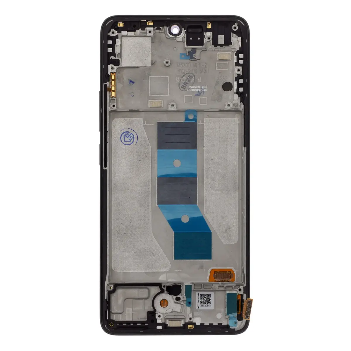 LCD Display + Touch Unit + Front Cover for Poco M7 Pro 5G Black