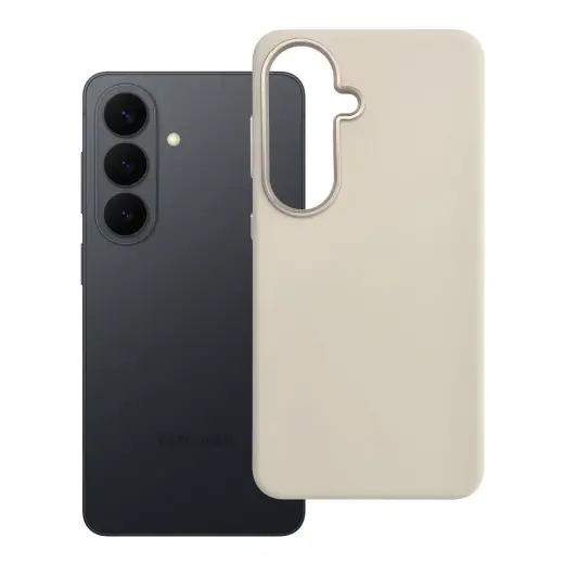 Forcell F-Protect Frame Premium telefono dėklas su MagSafe palaikymu Samsung Galaxy S26 (S942) baltas