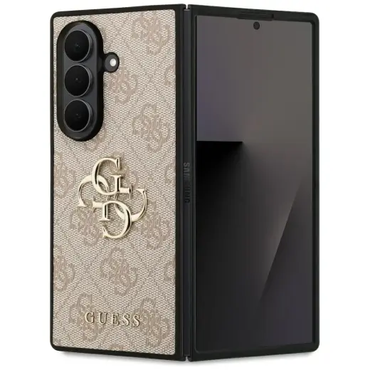 Case Guess Big 4G Logo Classic Logo for Samsung Galaxy Z Fold7 pink