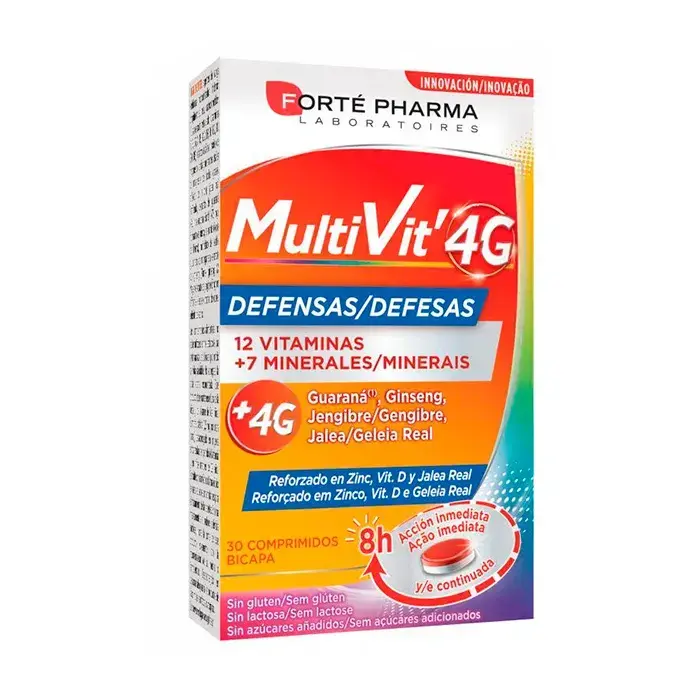 FORTÉ PHARMA Forté Pharma Multivit 4G Defences 30 Tablets