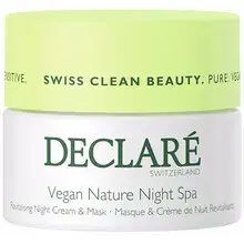 Vegan Nature Night Spa Revitalising Cream & Mask (sensitive skin) - Night revitalizing face cream and mask.
