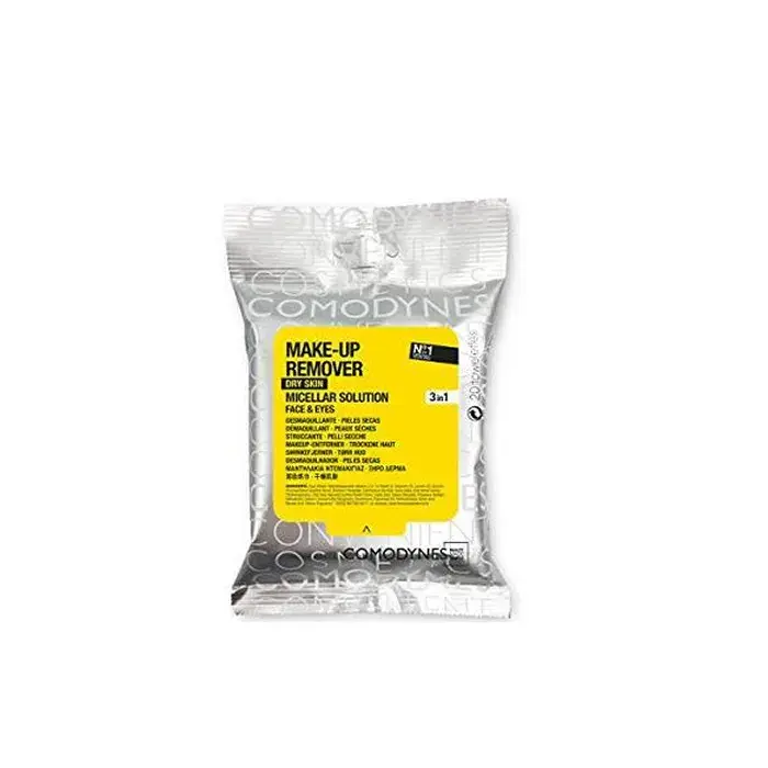 COMODYNES Makeup Wipes for Sensitive and