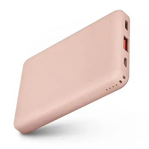 UNIQ Fuele mini ārējais akumulators (powerbank) | 8000 mAh | 18W | USB-C | rozā