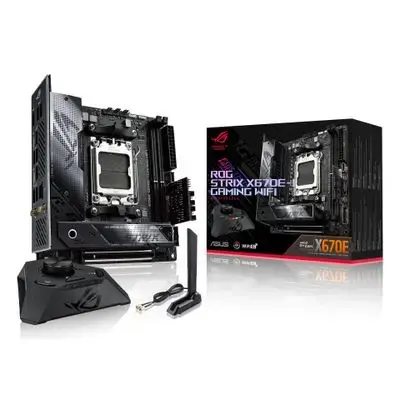 ASUS Mainboard ROG Strix X670E-I Gaming WiFi - Mini ITX - Socket AM5 - AMD X670E
