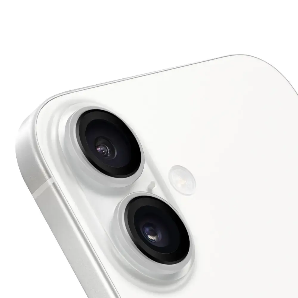 OBAL:ME Lens Protector for Apple iPhone 16|16 Plus White
