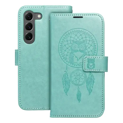 MEZZO dreamcatcher чехол-книжка для телефона Samsung Galaxy S23 (S911) зелёный