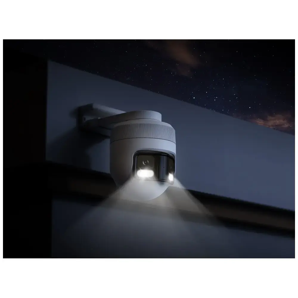 Imilab EC6 Panorama Outdoor 3.5K WiFi Plug-in Spotlight Camera white